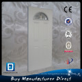 Luxury, classic,high definition,exterior decorative steel glass panel door, china